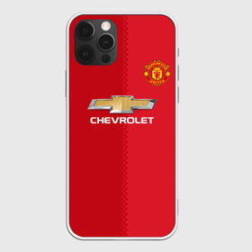 Чехол для iPhone 12 Pro Max с принтом Манчестер Юнайтед форма в Петрозаводске, Силикон |  | mu | манчестер юнайтед | мю | форма