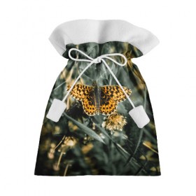 Подарочный 3D мешок с принтом Королевская бабочка в Петрозаводске, 100% полиэстер | Размер: 29*39 см | Тематика изображения на принте: 