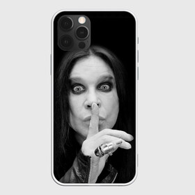 Чехол для iPhone 12 Pro с принтом Ozzy Osbourne в Петрозаводске, силикон | область печати: задняя сторона чехла, без боковых панелей | Тематика изображения на принте: rock | знаменитость | оззи осборн | рок | рок группа | рок звезда | рок музыка