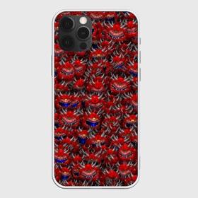 Чехол для iPhone 12 Pro Max с принтом Какодемоны (pixel-art) в Петрозаводске, Силикон |  | Тематика изображения на принте: doom | демон | дум
