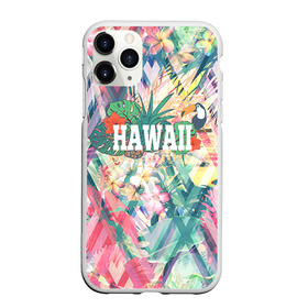 Чехол для iPhone 11 Pro Max матовый с принтом HAWAII 5 в Петрозаводске, Силикон |  | hawaii | гаваи | лето | океан | отдых | пальмы | пляж | серф