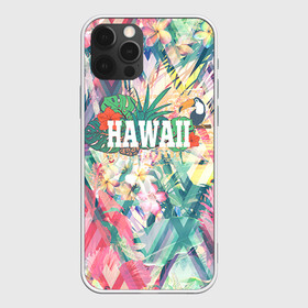 Чехол для iPhone 12 Pro с принтом HAWAII 5 в Петрозаводске, силикон | область печати: задняя сторона чехла, без боковых панелей | hawaii | гаваи | лето | океан | отдых | пальмы | пляж | серф