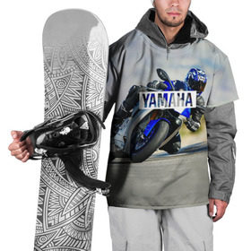 Накидка на куртку 3D с принтом Yamaha 5 в Петрозаводске, 100% полиэстер |  | yamaha