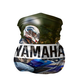 Бандана-труба 3D с принтом Yamaha 2 в Петрозаводске, 100% полиэстер, ткань с особыми свойствами — Activecool | плотность 150‒180 г/м2; хорошо тянется, но сохраняет форму | yamaha
