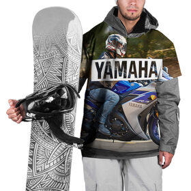 Накидка на куртку 3D с принтом Yamaha 2 в Петрозаводске, 100% полиэстер |  | yamaha