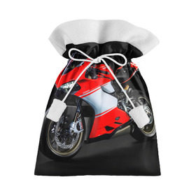 Подарочный 3D мешок с принтом Ducati в Петрозаводске, 100% полиэстер | Размер: 29*39 см | Тематика изображения на принте: ducati | мото | мотоцикл | скорость