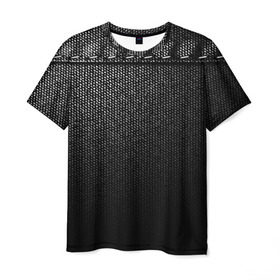 Мужская футболка 3D с принтом Джинсовый в Петрозаводске, 100% полиэфир | прямой крой, круглый вырез горловины, длина до линии бедер | джинс | джинсовый