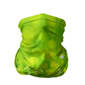 Бандана-труба 3D с принтом Роса на траве в Петрозаводске, 100% полиэстер, ткань с особыми свойствами — Activecool | плотность 150‒180 г/м2; хорошо тянется, но сохраняет форму | зелёный | зелень | луг | роса | яркий