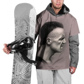 Накидка на куртку 3D с принтом Die Antwoord 5 в Петрозаводске, 100% полиэстер |  | 