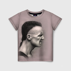 Детская футболка 3D с принтом Die Antwoord 5 в Петрозаводске, 100% гипоаллергенный полиэфир | прямой крой, круглый вырез горловины, длина до линии бедер, чуть спущенное плечо, ткань немного тянется | Тематика изображения на принте: 