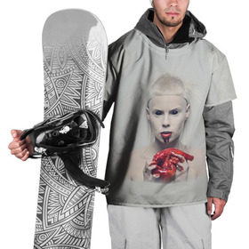 Накидка на куртку 3D с принтом Die Antwoord в Петрозаводске, 100% полиэстер |  | die antwoord | die antword | ninja | yo landi | yolandi visser | zef | ди антвурд | йоланди фиссер | йоландиб иоланди