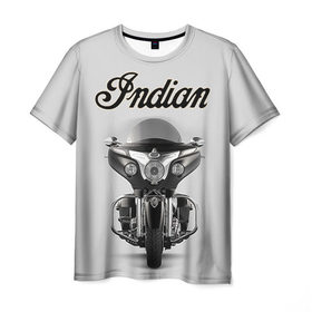 Мужская футболка 3D с принтом Indian 6 в Петрозаводске, 100% полиэфир | прямой крой, круглый вырез горловины, длина до линии бедер | Тематика изображения на принте: 
