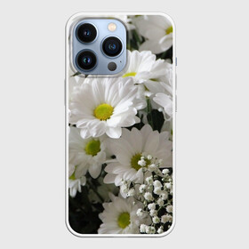 Чехол для iPhone 13 Pro с принтом Белоснежное цветение в Петрозаводске,  |  | ландыши | лепестки | прикольные картинки | ромашки | цветочки | цветы