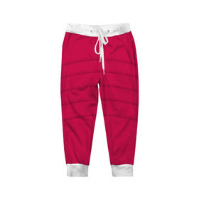Детские брюки 3D с принтом Абстракция в Петрозаводске, 100% полиэстер | манжеты по низу, эластичный пояс регулируется шнурком, по бокам два кармана без застежек, внутренняя часть кармана из мелкой сетки | red | красный
