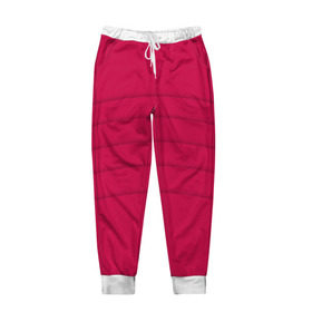 Мужские брюки 3D с принтом Абстракция в Петрозаводске, 100% полиэстер | манжеты по низу, эластичный пояс регулируется шнурком, по бокам два кармана без застежек, внутренняя часть кармана из мелкой сетки | red | красный