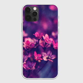 Чехол для iPhone 12 Pro Max с принтом Цветы в Петрозаводске, Силикон |  | flower | nature | violet | природа | цветы