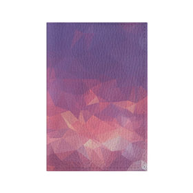 Обложка для паспорта матовая кожа с принтом Triangulates в Петрозаводске, натуральная матовая кожа | размер 19,3 х 13,7 см; прозрачные пластиковые крепления | абстракция | геометрия | красиво | минимализм | мода | модно | пиксель | треугольник