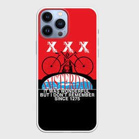 Чехол для iPhone 13 Pro Max с принтом Amsterdam t shirt в Петрозаводске,  |  | american football | baseball | fashion | football | sport | sport league | style | team | west | американский футбол | амстер | амстердам | амстэрдам | бейсбол | голландия | запад | команды | мода | надписи | спорт | спортивные лиги | стиль