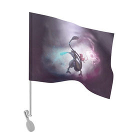 Флаг для автомобиля с принтом Покемон в Петрозаводске, 100% полиэстер | Размер: 30*21 см | pokemon go