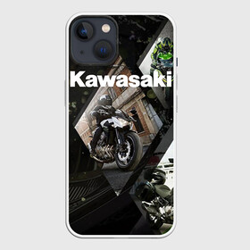 Чехол для iPhone 13 с принтом Kawasaky в Петрозаводске,  |  | kawasaky
