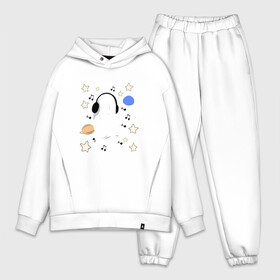 Мужской костюм хлопок OVERSIZE с принтом Undertale Napstablook в Петрозаводске,  |  | napstablook | undertale