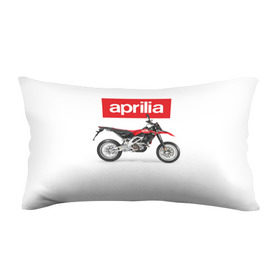 Подушка 3D антистресс с принтом Aprilia SXV550 в Петрозаводске, наволочка — 100% полиэстер, наполнитель — вспененный полистирол | состоит из подушки и наволочки на молнии | aprilia