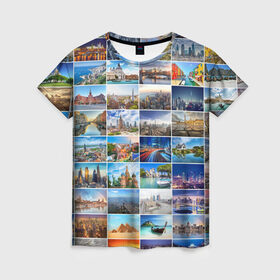 Женская футболка 3D с принтом Знатный турист в Петрозаводске, 100% полиэфир ( синтетическое хлопкоподобное полотно) | прямой крой, круглый вырез горловины, длина до линии бедер | азия | берлин | вегас | венеция | воспоминания | города | достопримечательности | европа | египет | калифорния | каникулы | лондон | милан | москва | ностальгия | нью йорк | отдых | отпуск | память