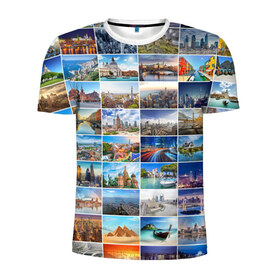 Мужская футболка 3D спортивная с принтом Знатный турист в Петрозаводске, 100% полиэстер с улучшенными характеристиками | приталенный силуэт, круглая горловина, широкие плечи, сужается к линии бедра | азия | берлин | вегас | венеция | воспоминания | города | достопримечательности | европа | египет | калифорния | каникулы | лондон | милан | москва | ностальгия | нью йорк | отдых | отпуск | память