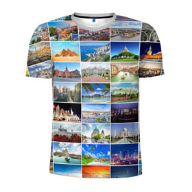 Мужская футболка 3D спортивная с принтом Путешественник в Петрозаводске, 100% полиэстер с улучшенными характеристиками | приталенный силуэт, круглая горловина, широкие плечи, сужается к линии бедра | азия | берлин | вегас | венеция | воспоминания | города | достопримечательности | европа | египет | калифорния | каникулы | лондон | милан | москва | ностальгия | нью йорк | отдых | отпуск | память