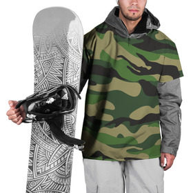 Накидка на куртку 3D с принтом Лесной камуфляж в Петрозаводске, 100% полиэстер |  | Тематика изображения на принте: camouflage | forest camouflage | камуфляж | лесной камуфляж