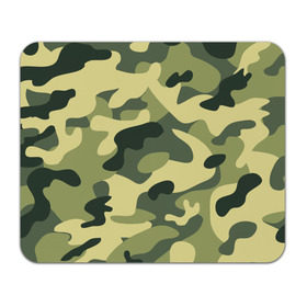 Коврик прямоугольный с принтом Зелёный камуфляж в Петрозаводске, натуральный каучук | размер 230 х 185 мм; запечатка лицевой стороны | camouflage | green camouflage | зеленый камуфляж | камуфляж