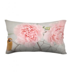 Подушка 3D антистресс с принтом Розовый цветок в Петрозаводске, наволочка — 100% полиэстер, наполнитель — вспененный полистирол | состоит из подушки и наволочки на молнии | женская | природа | растения | розовый | цветок | цветы