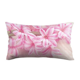Подушка 3D антистресс с принтом Нежные цветочки в Петрозаводске, наволочка — 100% полиэстер, наполнитель — вспененный полистирол | состоит из подушки и наволочки на молнии | розовый | цветок | цветы