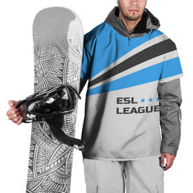 Накидка на куртку 3D с принтом ESL league в Петрозаводске, 100% полиэстер |  | 