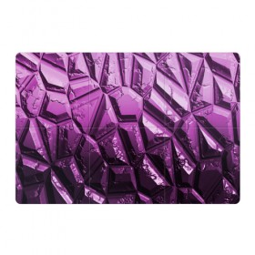 Магнитный плакат 3Х2 с принтом Каменная кладка фиолетовая в Петрозаводске, Полимерный материал с магнитным слоем | 6 деталей размером 9*9 см | Тематика изображения на принте: 