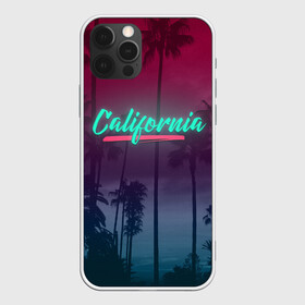 Чехол для iPhone 12 Pro с принтом California в Петрозаводске, силикон | область печати: задняя сторона чехла, без боковых панелей | america | california | city | state | sun. summer | америка | город | калифорния | лето | солнце | штат