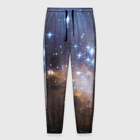 Мужские брюки 3D с принтом Вселенная в Петрозаводске, 100% полиэстер | манжеты по низу, эластичный пояс регулируется шнурком, по бокам два кармана без застежек, внутренняя часть кармана из мелкой сетки | вселенная | галактика | звёзды | космическое пространство | космос | созвездие