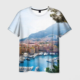 Мужская футболка 3D с принтом Монако в Петрозаводске, 100% полиэфир | прямой крой, круглый вырез горловины, длина до линии бедер | europe | monaco | гламур | европа | загар | княжество | миллионеры | монако | отдых | отпуск | пляж | роскошь | солнце | средиземное море | туризм