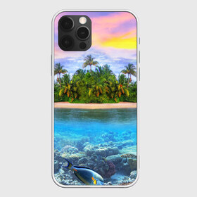 Чехол для iPhone 12 Pro Max с принтом Мальдивы в Петрозаводске, Силикон |  | загар | каникулы | мальдивские острова | мальдивы | отдых | отпуск | пляж | приключения | солнце | туризм