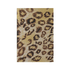 Обложка для паспорта матовая кожа с принтом Леопардовая ткань в Петрозаводске, натуральная матовая кожа | размер 19,3 х 13,7 см; прозрачные пластиковые крепления | Тематика изображения на принте: гепард | гламур | леопард | мода | пятна | роскошь | ткань | точки | шерсть