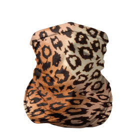 Бандана-труба 3D с принтом Леопардовая шкура в Петрозаводске, 100% полиэстер, ткань с особыми свойствами — Activecool | плотность 150‒180 г/м2; хорошо тянется, но сохраняет форму | гепард | гламур | леопард | мода | роскошь | шерсть