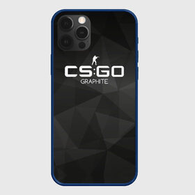 Чехол для iPhone 12 Pro Max с принтом csgo - Graphite (Графит) в Петрозаводске, Силикон |  | Тематика изображения на принте: cs | csgo | го | кс