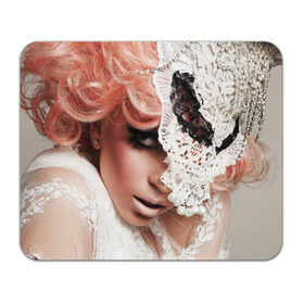 Коврик прямоугольный с принтом Lady Gaga в Петрозаводске, натуральный каучук | размер 230 х 185 мм; запечатка лицевой стороны | lady gaga | звезда | знаменитость | леди гага | музыка | певица