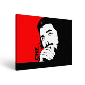 Холст прямоугольный с принтом Че Гевара в Петрозаводске, 100% ПВХ |  | che | che guevara | comandante | revolution | viva | революция | че | чегевара