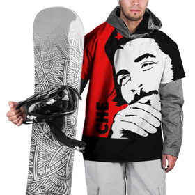 Накидка на куртку 3D с принтом Че Гевара в Петрозаводске, 100% полиэстер |  | che | che guevara | comandante | revolution | viva | революция | че | чегевара