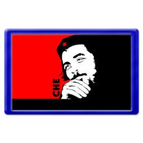 Магнит 45*70 с принтом Че Гевара в Петрозаводске, Пластик | Размер: 78*52 мм; Размер печати: 70*45 | Тематика изображения на принте: che | che guevara | comandante | revolution | viva | революция | че | чегевара