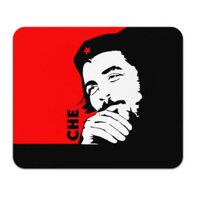 Коврик прямоугольный с принтом Че Гевара в Петрозаводске, натуральный каучук | размер 230 х 185 мм; запечатка лицевой стороны | Тематика изображения на принте: che | che guevara | comandante | revolution | viva | революция | че | чегевара