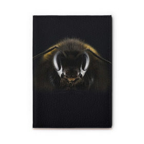 Обложка для автодокументов с принтом Пчела в Петрозаводске, натуральная кожа |  размер 19,9*13 см; внутри 4 больших “конверта” для документов и один маленький отдел — туда идеально встанут права | глаза | насекомое | оса | пчела