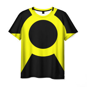Мужская футболка 3D с принтом Radiation в Петрозаводске, 100% полиэфир | прямой крой, круглый вырез горловины, длина до линии бедер | radiation | s.t.a.l.k.e.r. | warning. | аномалия | радиация