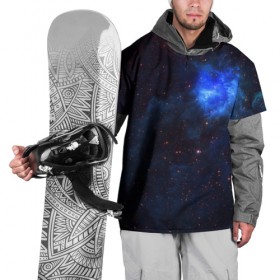 Накидка на куртку 3D с принтом Холодная туманность в Петрозаводске, 100% полиэстер |  | Тематика изображения на принте: вселенная | галактика | звёзды | космическое пространство | космос | созвездие